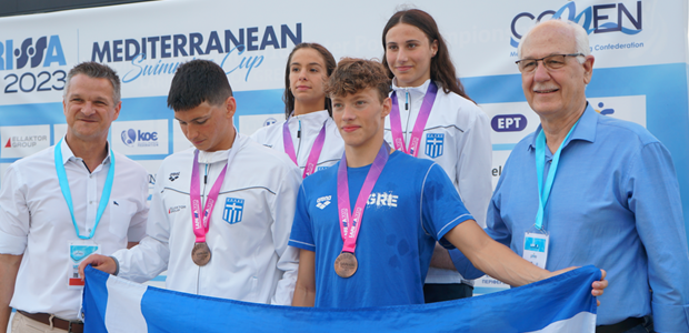 Επιτυχία και χαμόγελα για το Μεσογειακό Κύπελλο Κολύμβησης